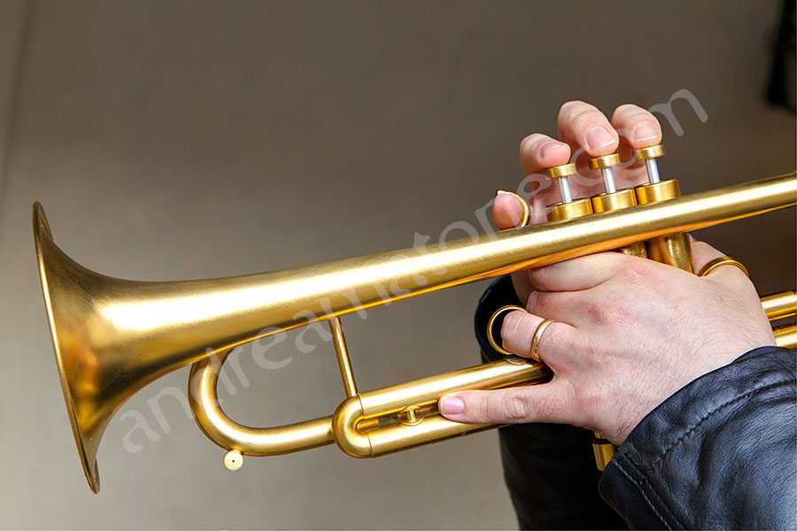 wedding-italy-74-1412 Trumpet player playing