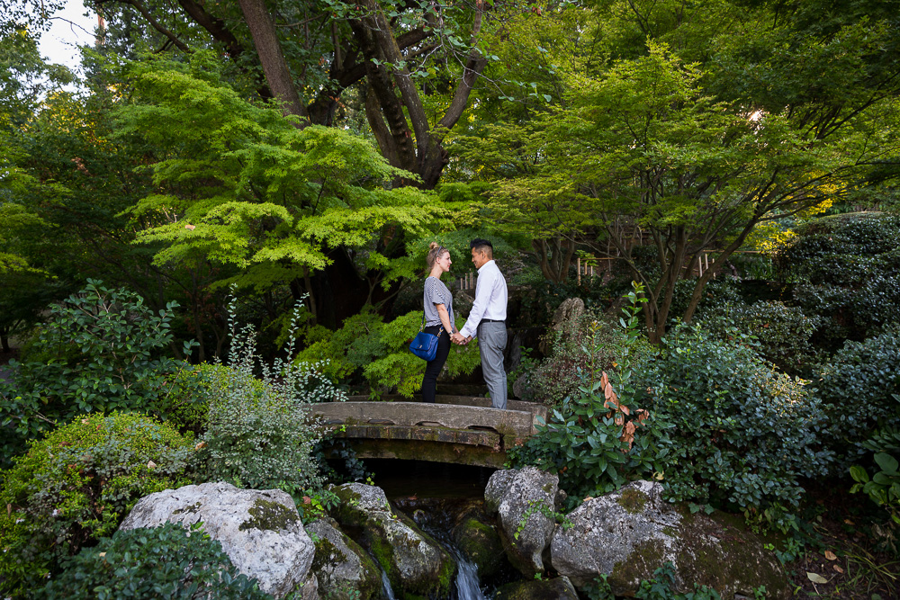 Botanic Garden engagement session