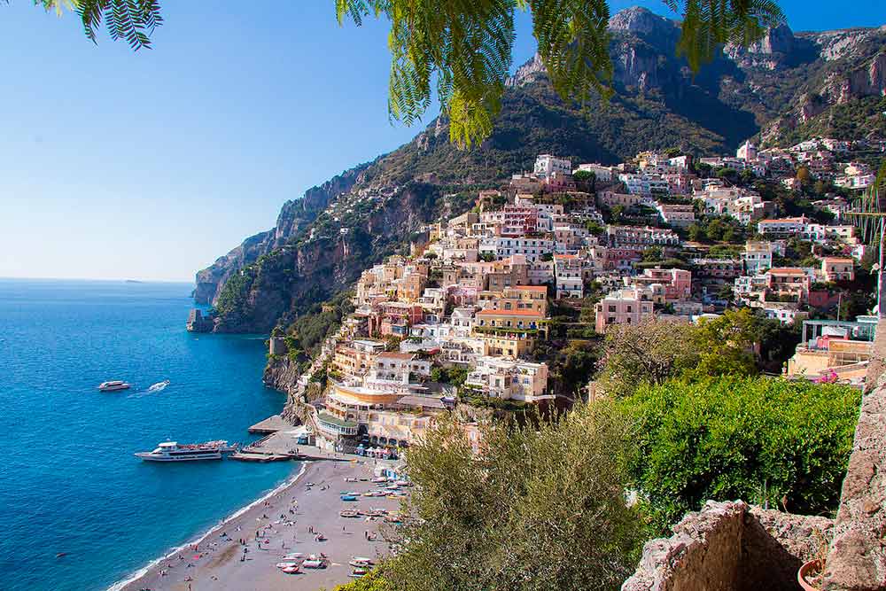 The town of Positano. Wedding Photographer Amalfi coast.