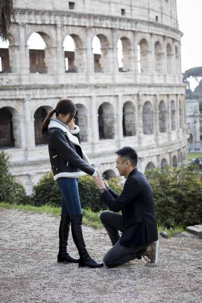 08-wedding-proposal Sitting down wedding marriage proposal at the Roman Colosseum