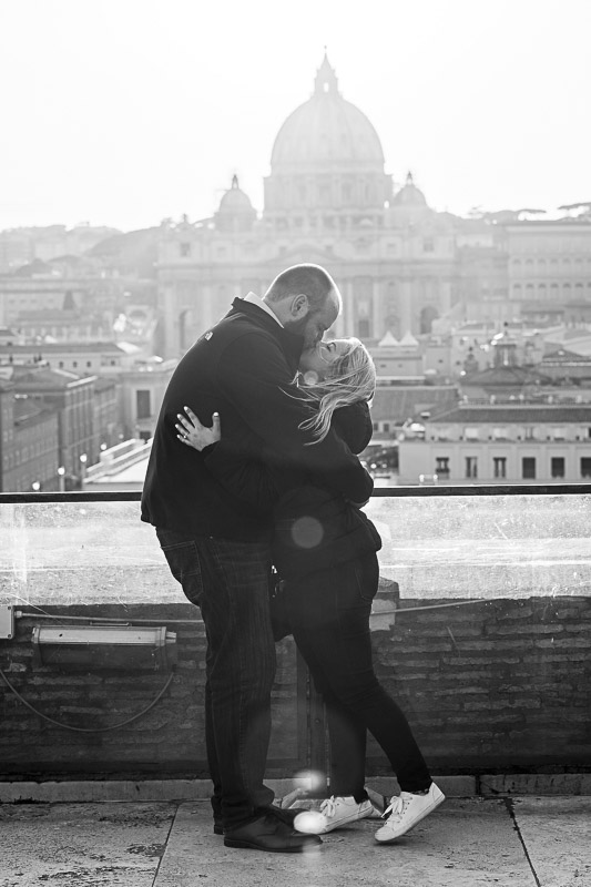 Black and white image conversion of a couple photo shoot