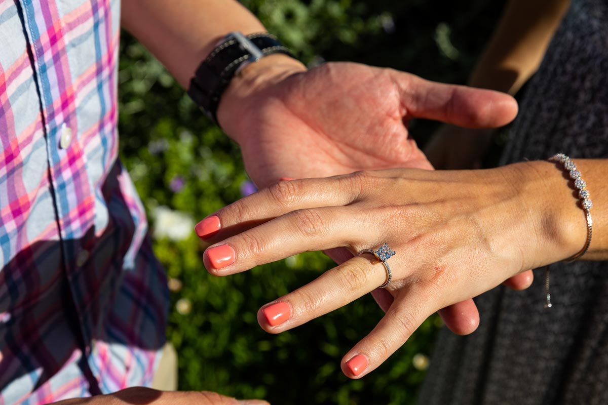 010-just-engaged Engagement ring on hand