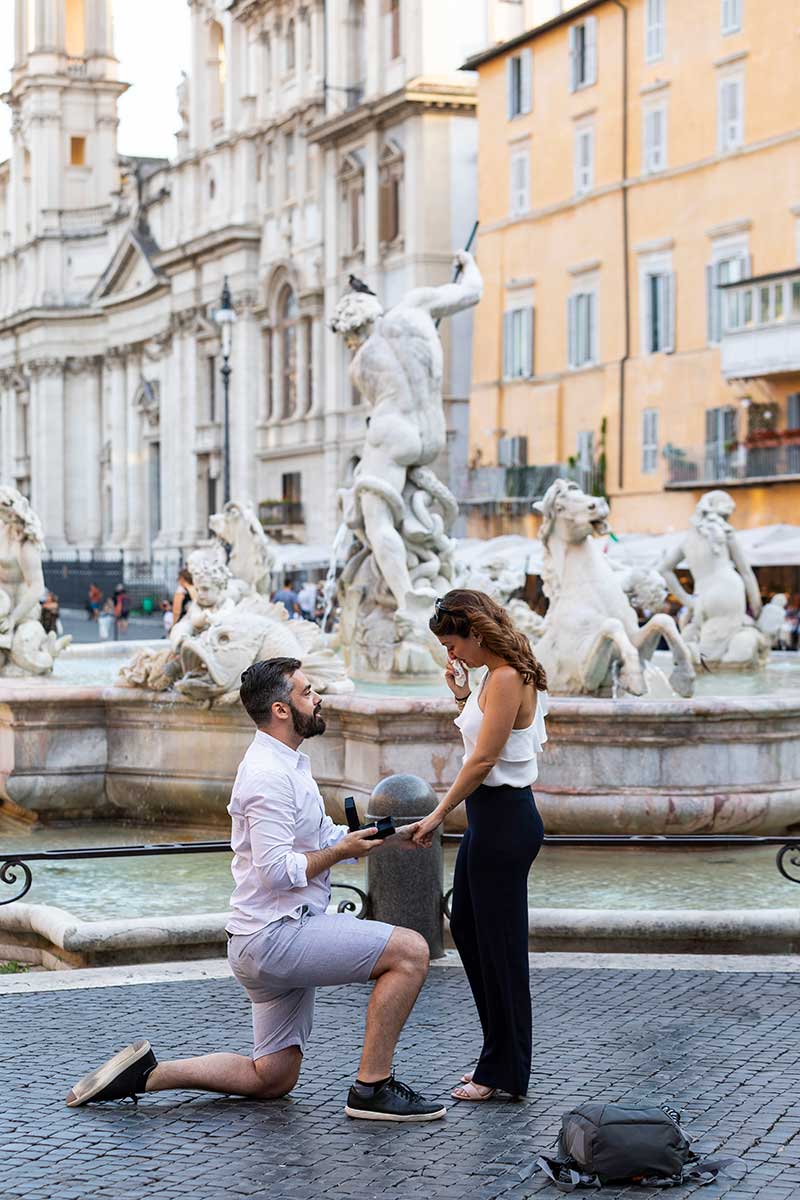 Propose in Piazza Navona