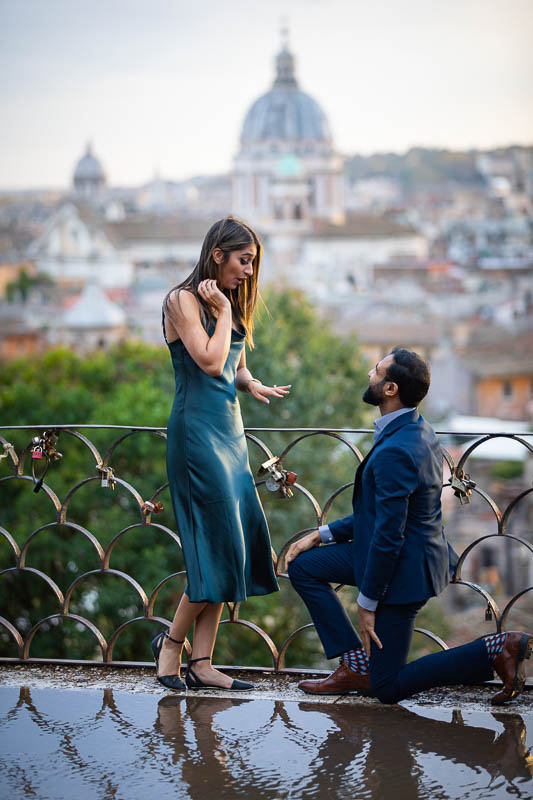 009-proposal-sequence Great amazement at the sight of the beautiful diamond ring