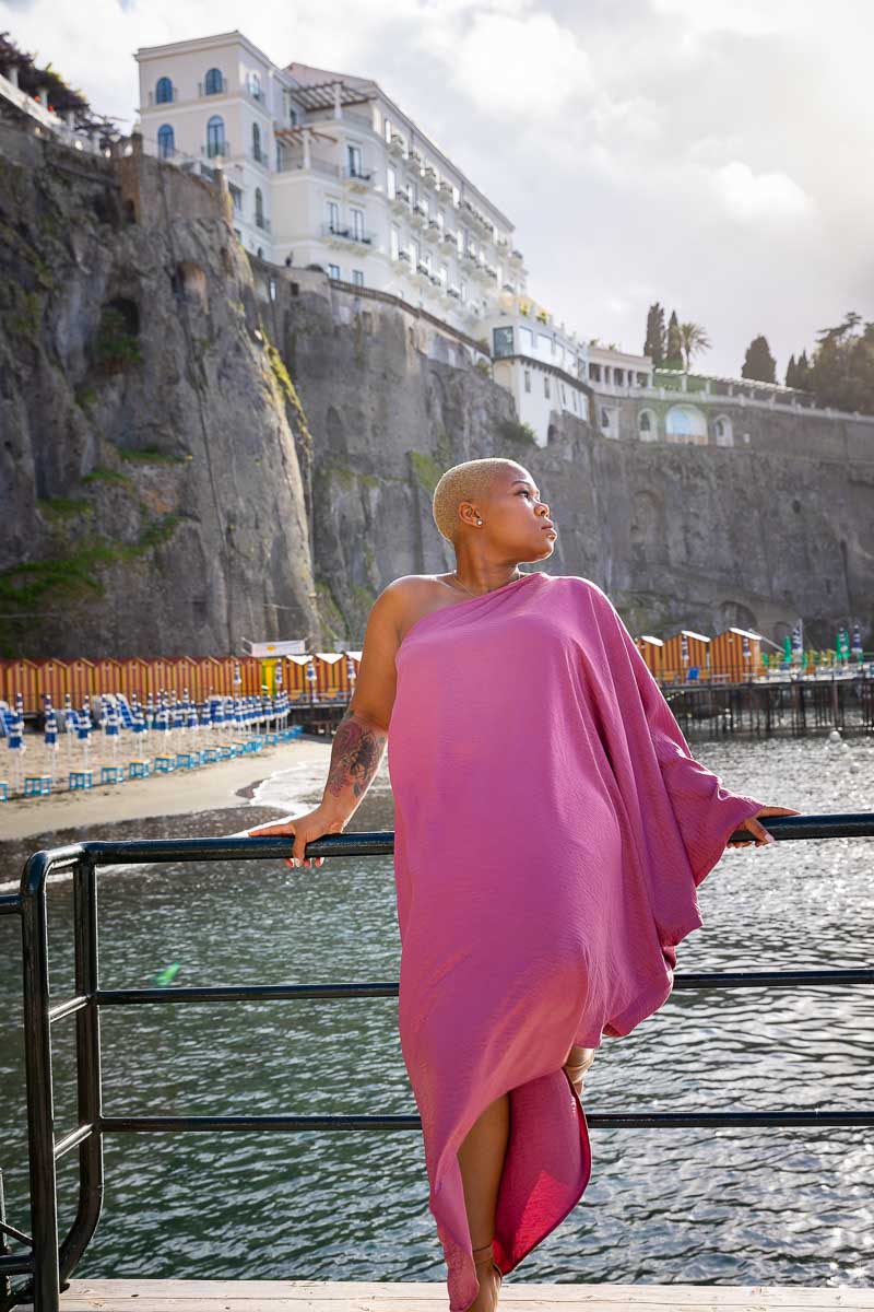 Solo fashion photography form Sorrento Italy