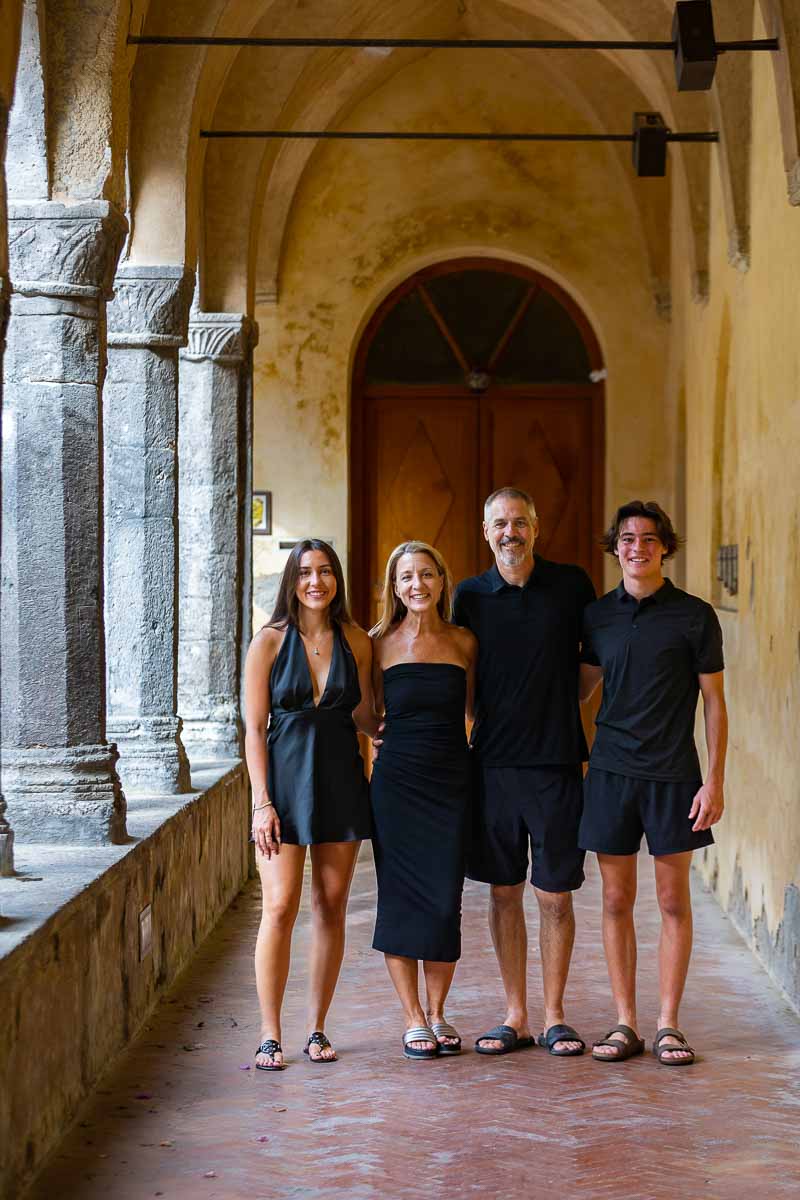 Picture taken in San Francesco cloister in Italy