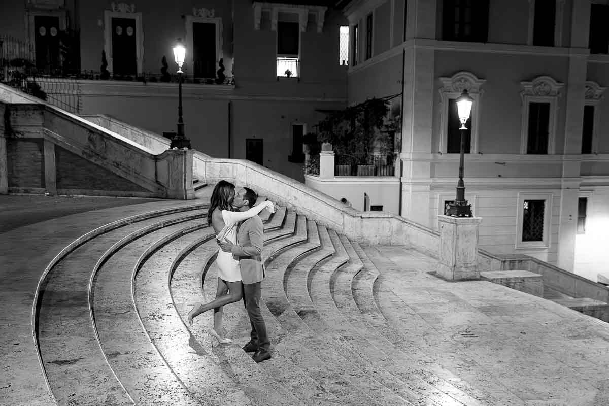 Black and white photography with a geometrical effect