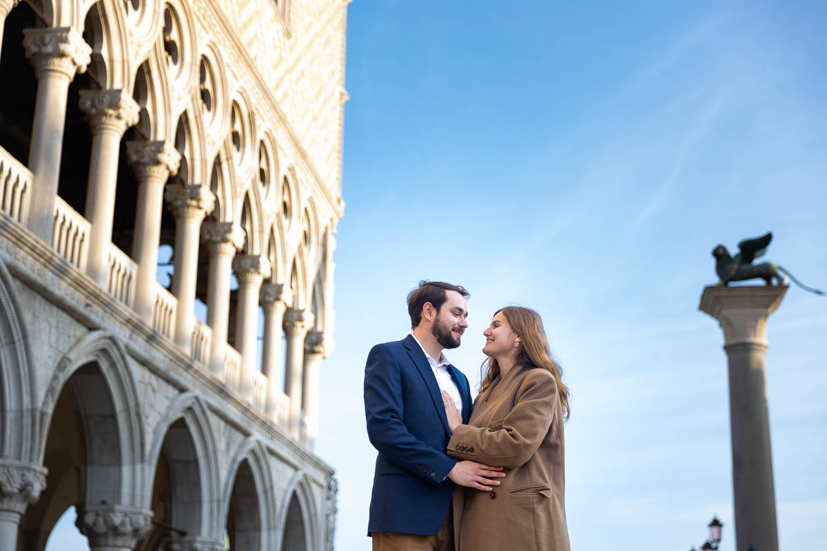 Palazzo Ducale photography couple Venezia Italian photographer session 