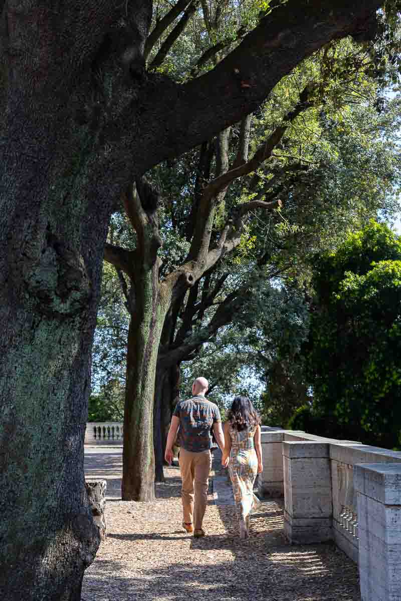 Walking away shot towards the end of the photoshoot