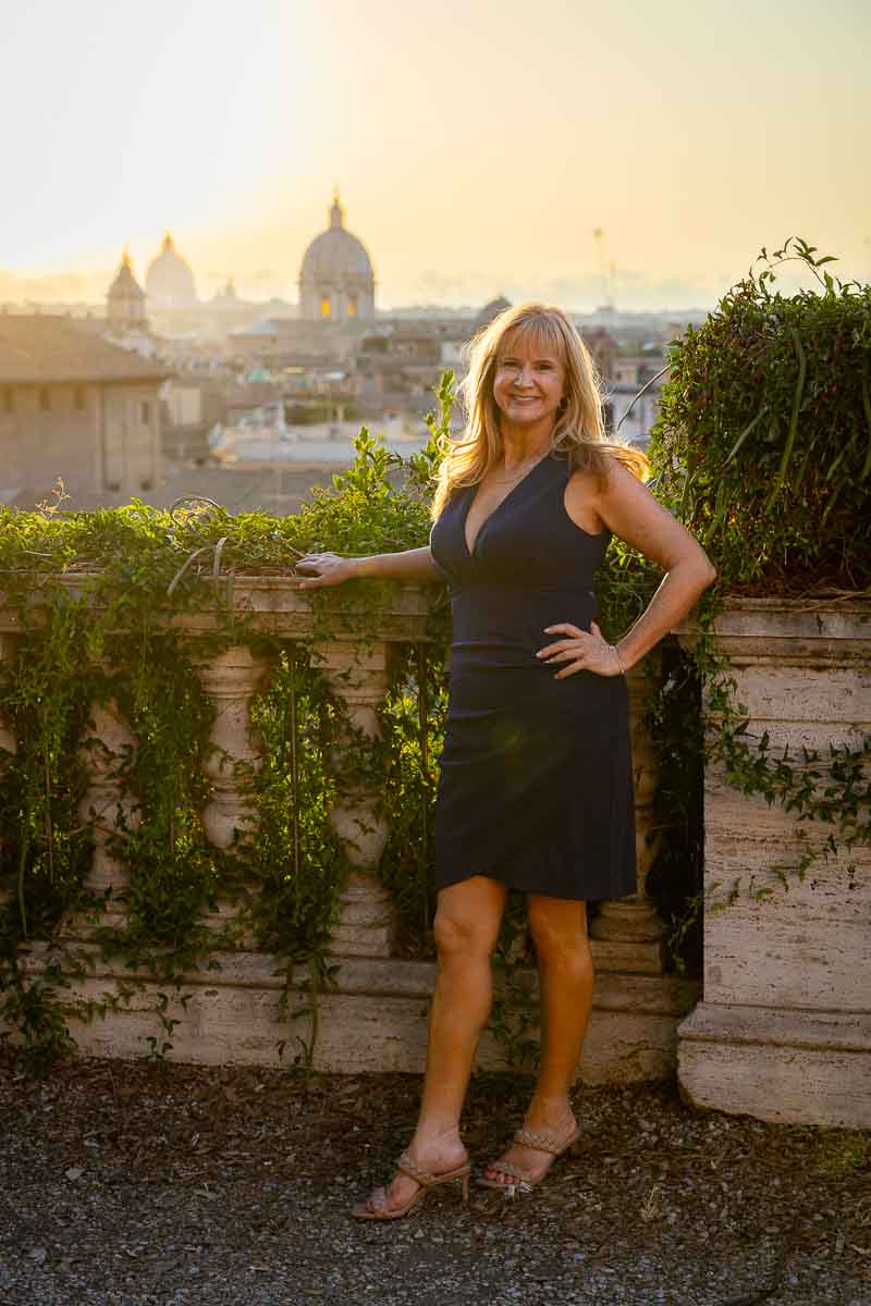 Individual portraits taken at sunset in the most scenic locations with stunning background views