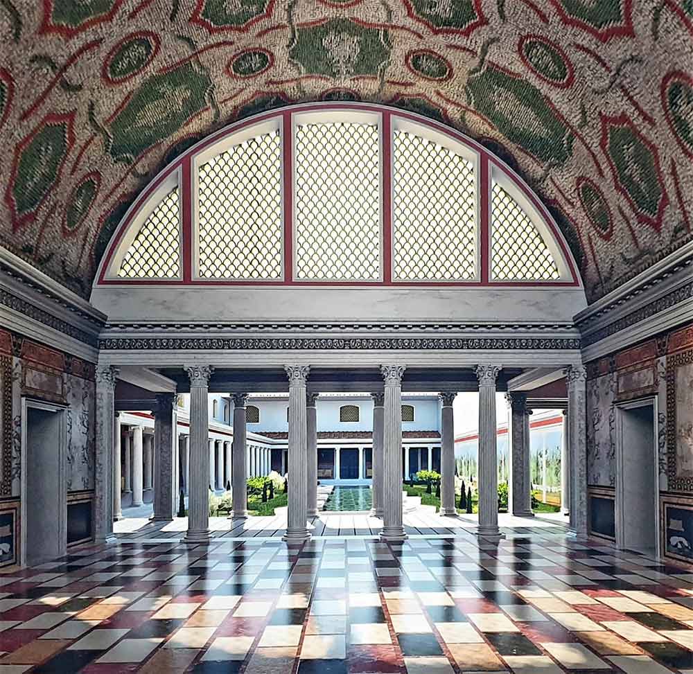Domus Aurea reconstruction