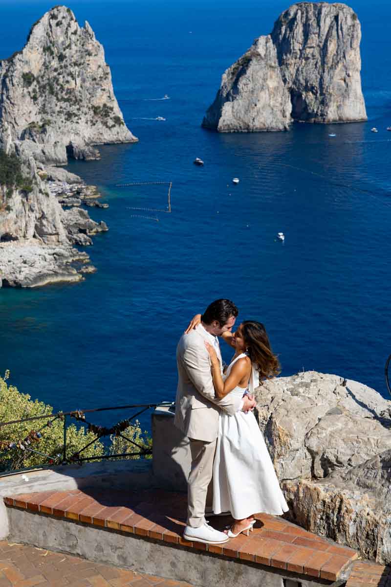 Sideways photography session in one of the most iconic location on the island
